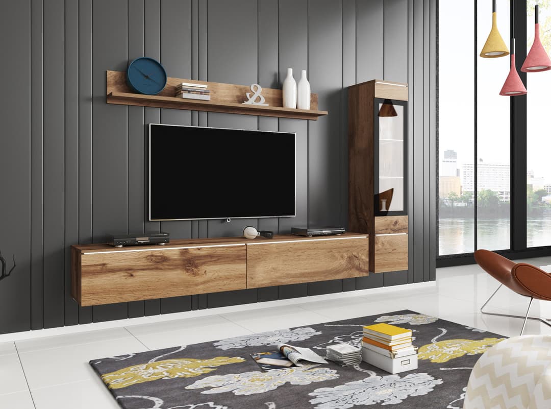 Home affaire Wohnwand VERA I | Braun