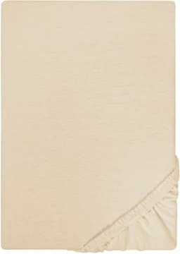 Biberna Spannbettlaken Leila | Beige