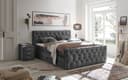 ED EXCITING DESIGN Boxspringbett "Cashfield" | Grau 2