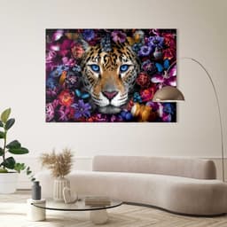 Reinders! Deco-Panel Flower Cat | Mehrfarbig