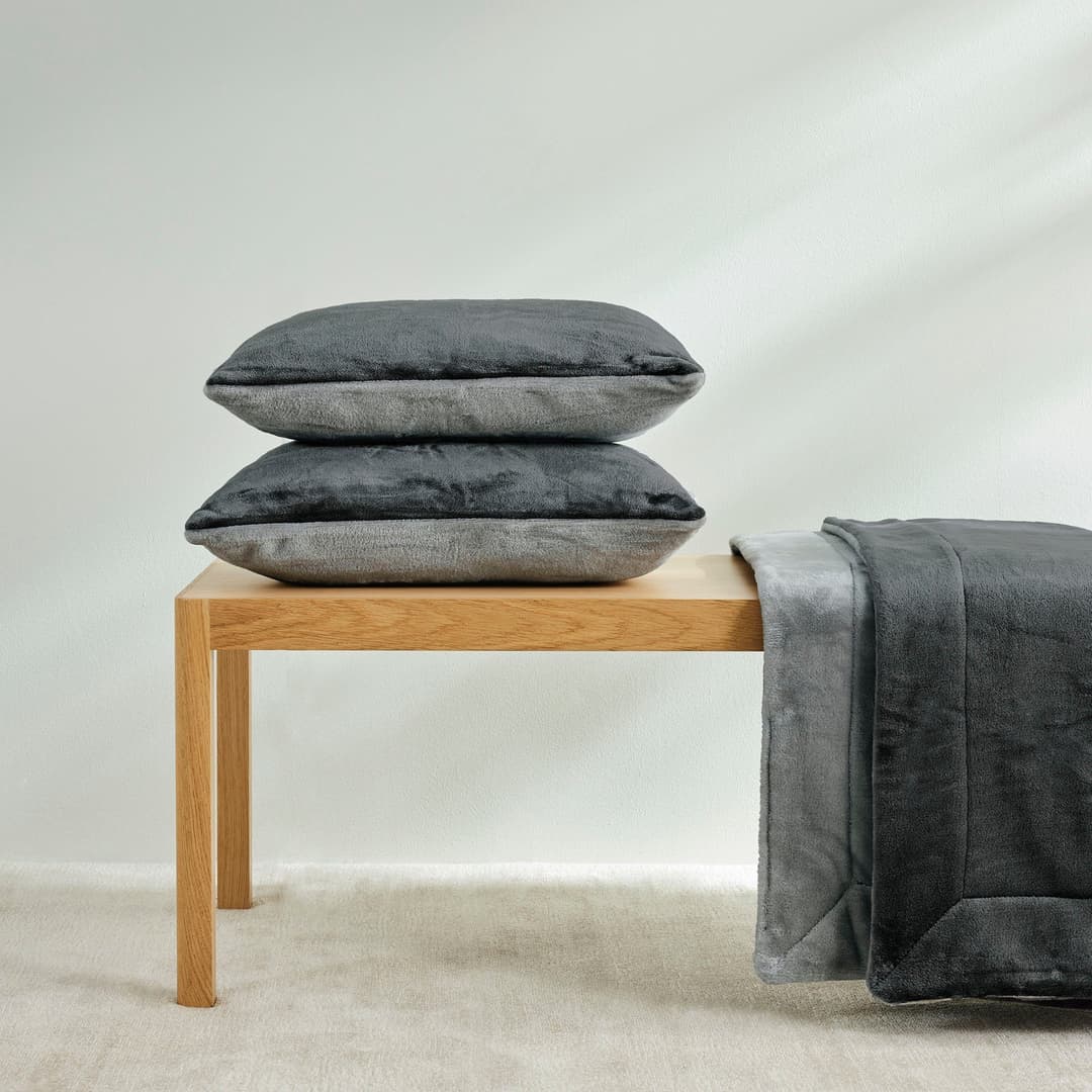 s.Oliver Dekokissen double soft Kissen | Grau