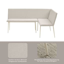 OTTO home Eckbank Cassy | Beige