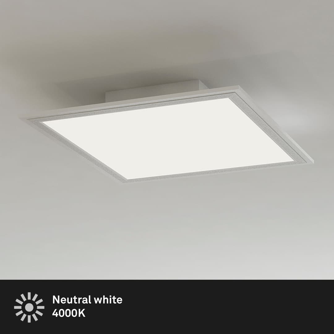 Briloner Leuchten LED Panel 7191016 SIMPLE | Weiß