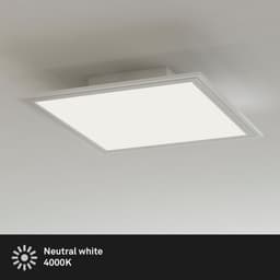 Briloner Leuchten LED Panel 7191016 SIMPLE | Weiß
