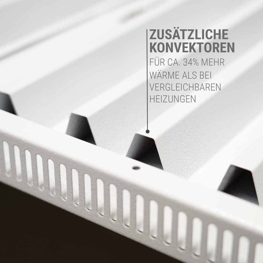 Vasner Konvi Hybridheizung | Weiß