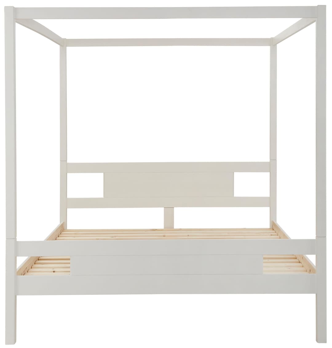 OTTO home Massivholzbett KYOTO Himmelbett | Weiß
