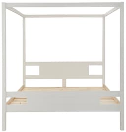 OTTO home Massivholzbett KYOTO Himmelbett | Weiß