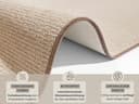 HANSE Home Läufer Bouclé | Beige 4