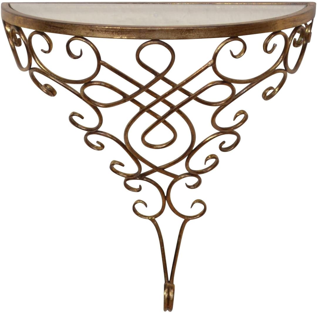 HOFMANN LIVING AND MORE Wandregaltisch | Gold