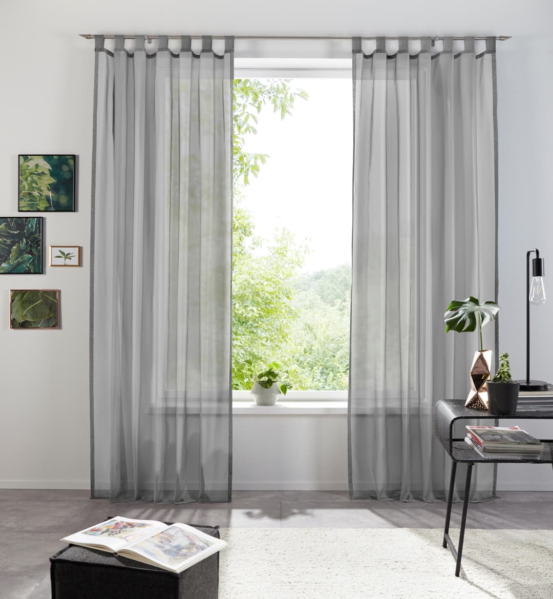 OTTO home Gardine XANA | Grau