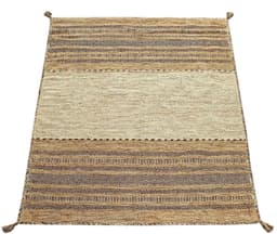 Paco Home Teppich Kilim 217 | Beige