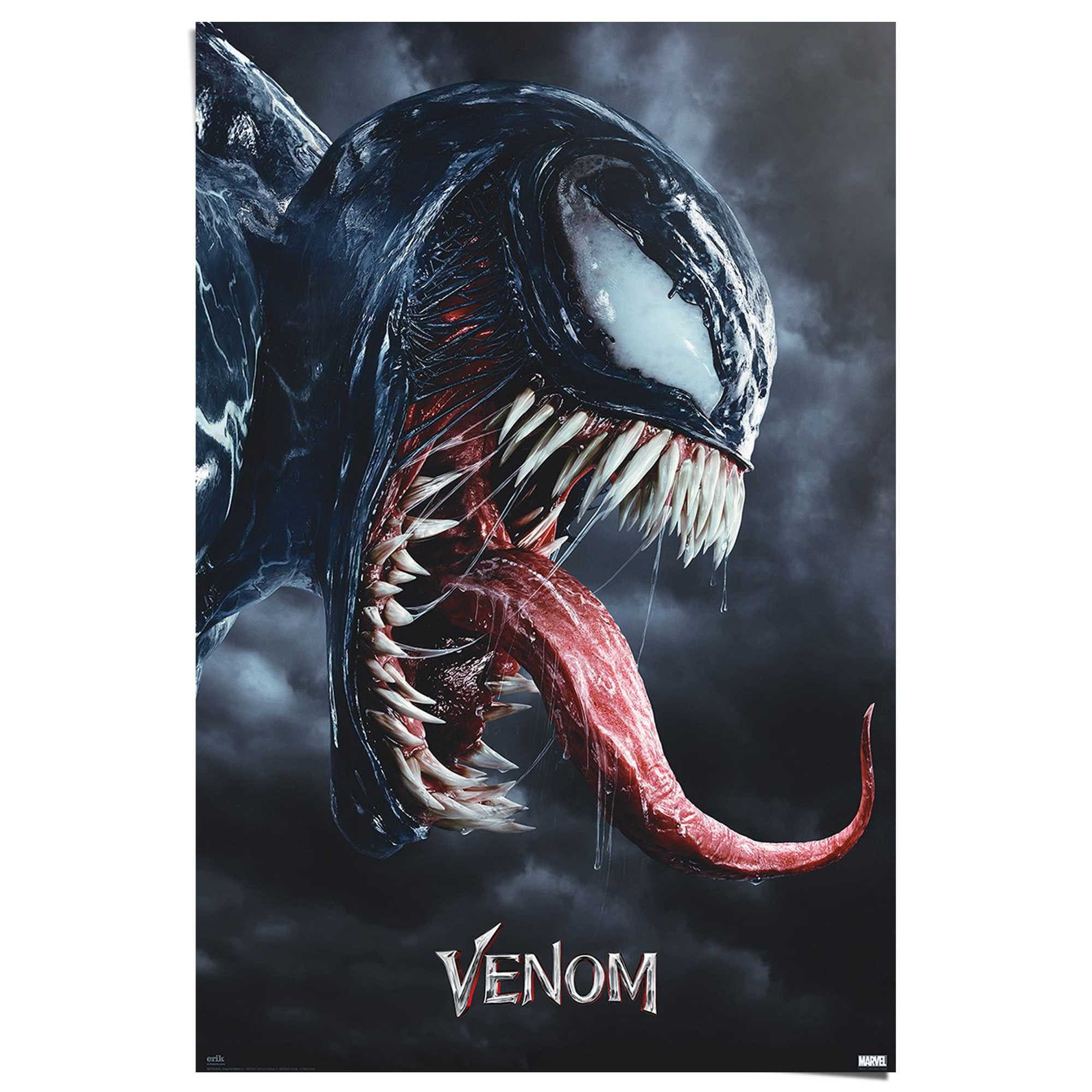 Reinders! Poster Marvel - Venom legacy | Schwarz