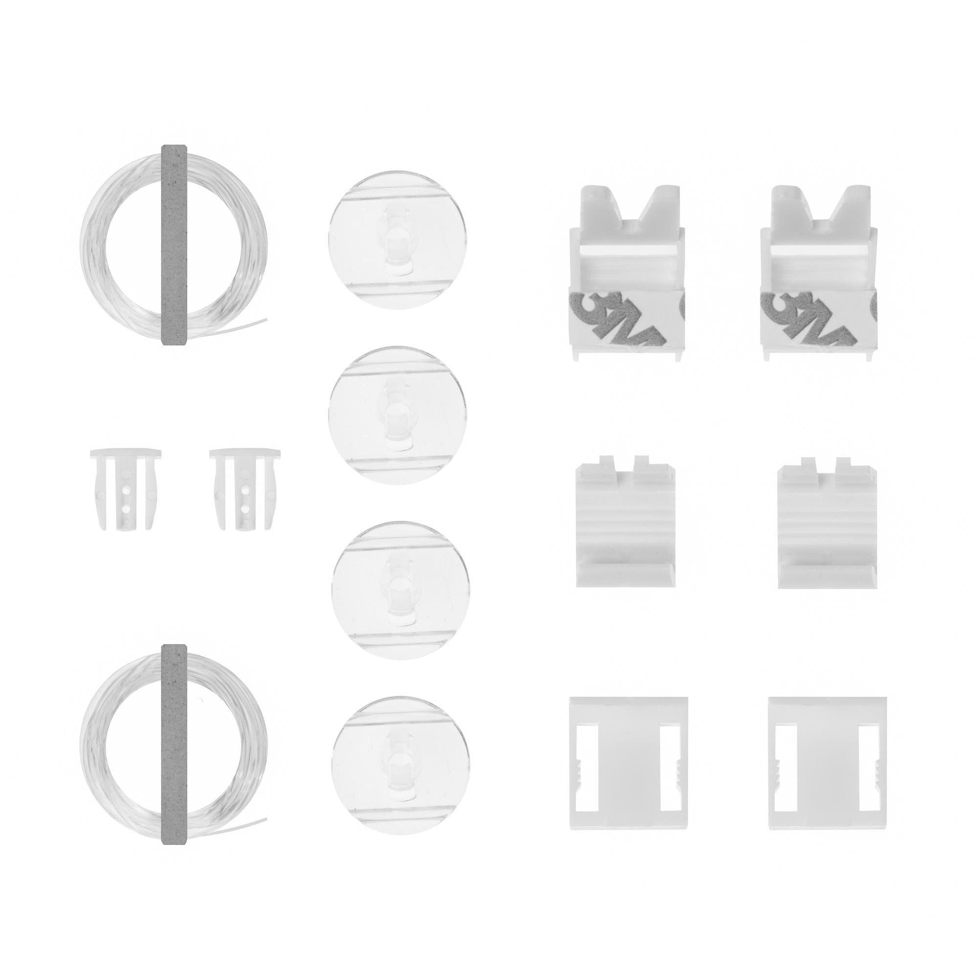 LICHTBLICK ORIGINAL Verspannung für Duo Rollo KDR | Weiß