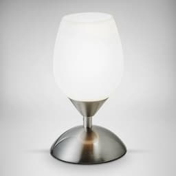 B.K.Licht Tischleuchte | Silber