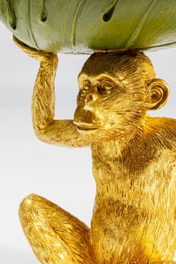 Kare Design Dekoschale Banana Leaf | Gold