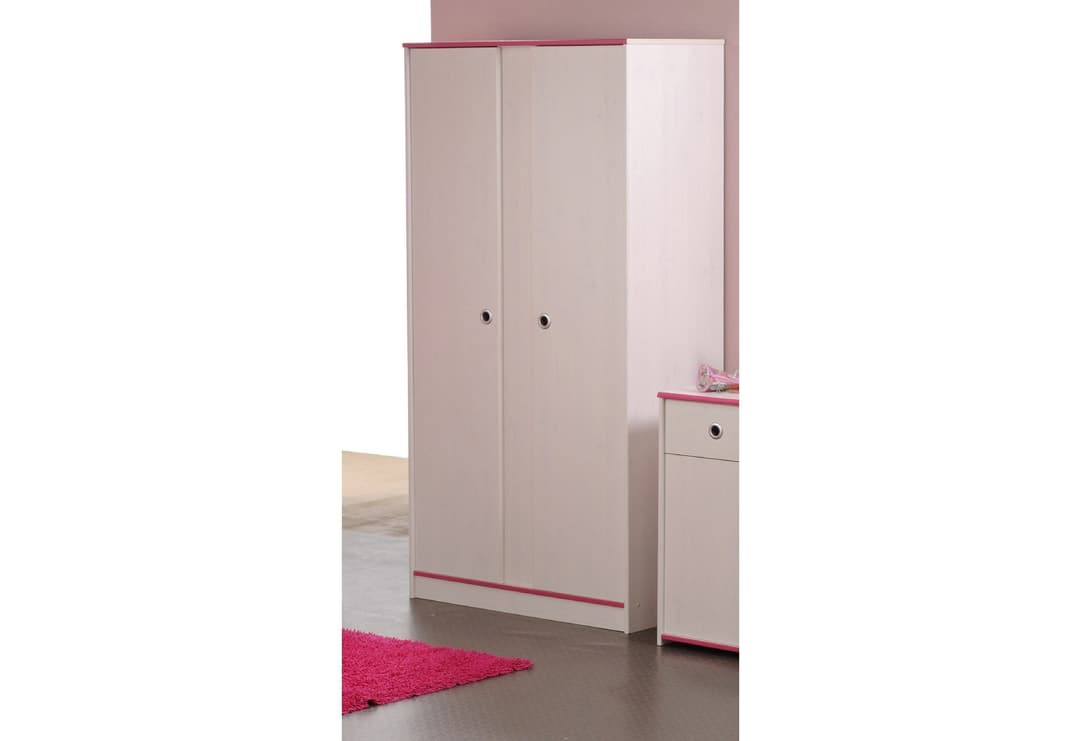Parisot Kleiderschrank Smoozy | Weiß