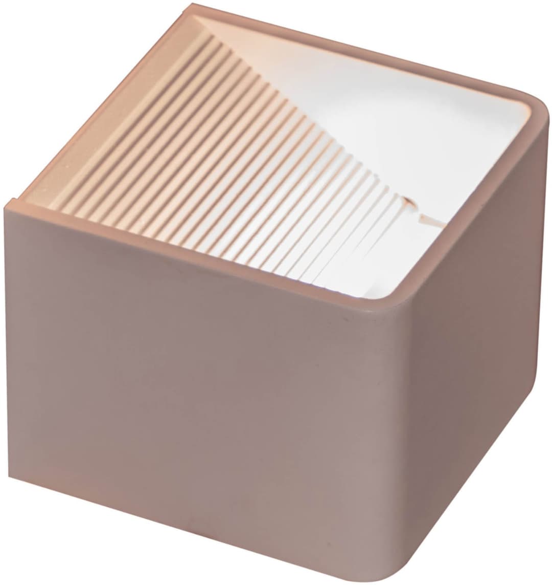 näve LED Wandleuchte Cube | Weiß