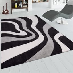 Paco Home Teppich Diamond 760 | Schwarz
