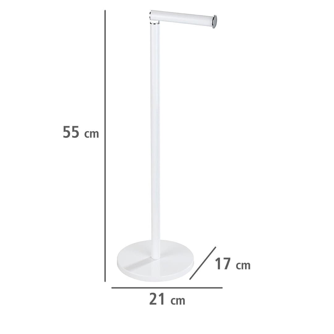WENKO Toilettenpapierhalter | Weiß