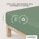 Schlafgut Spannbettlaken CASUAL | Grün