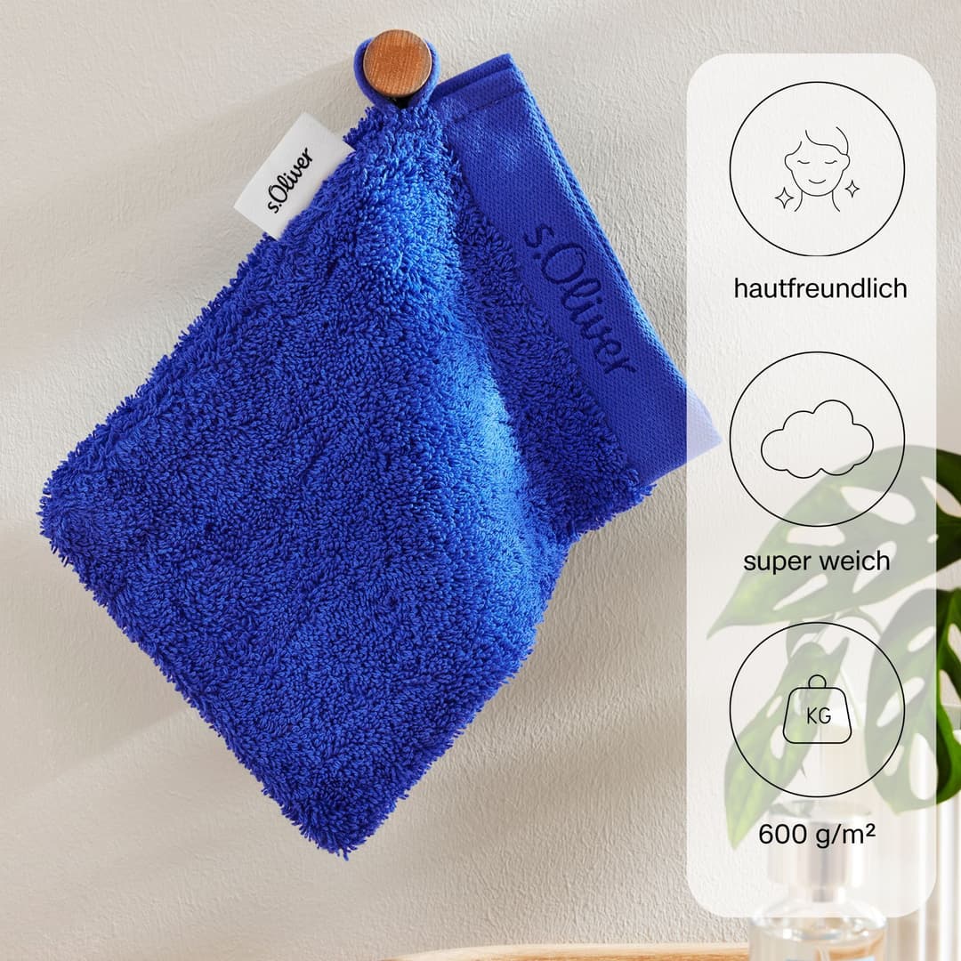 s.Oliver Waschhandschuh | Blau