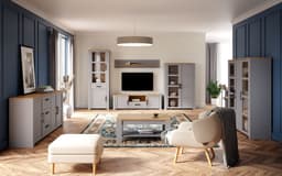 FORTE Highboard Bohol | Grau