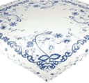 Delindo Lifestyle Mitteldecke Zwiebelmuster | Weiß