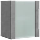 wiho Küchen Glashängeschrank Flexi2 Breite 50 cm | Grau