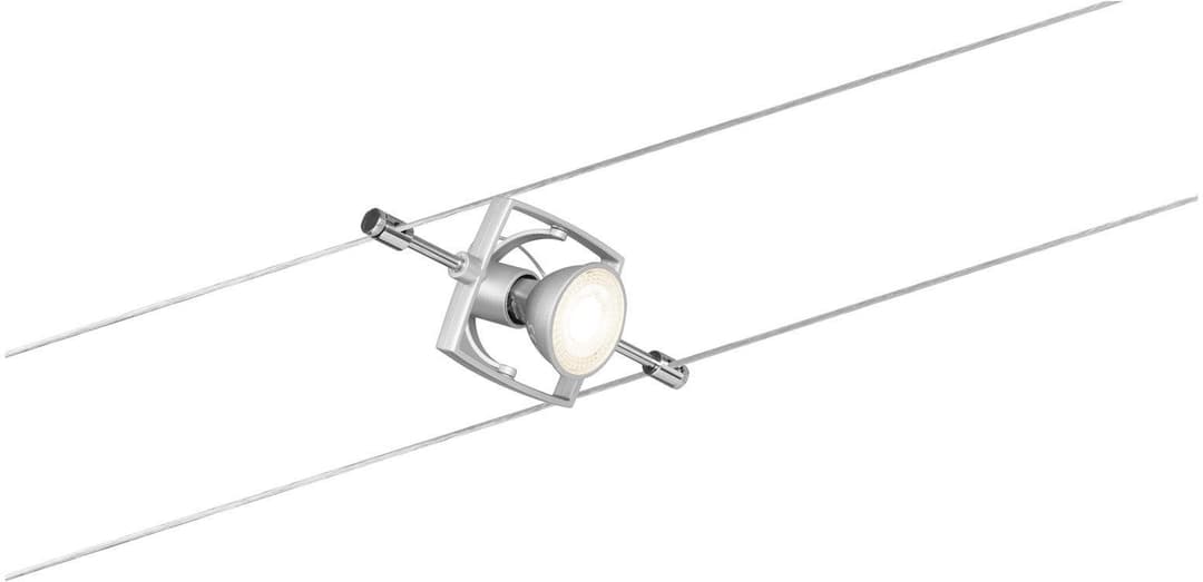 Paulmann LED Deckenleuchte Mac II | Silber