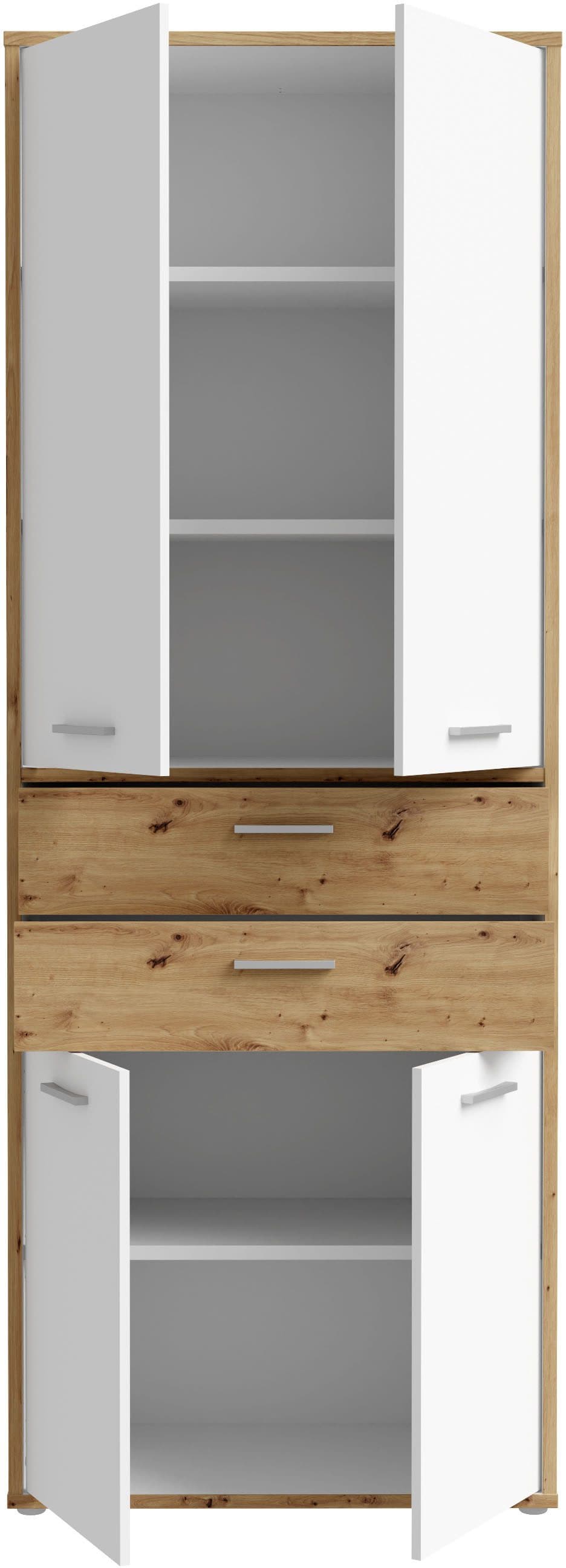 FORTE Aktenschrank Keflav | Holztöne
