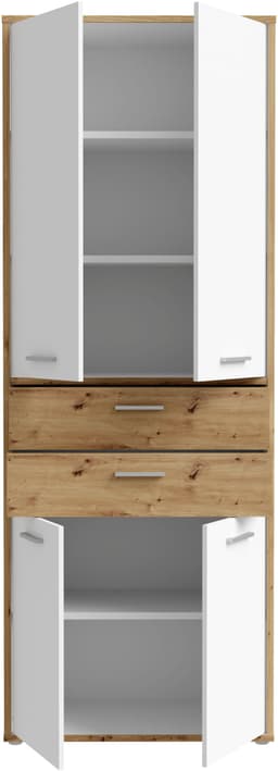 FORTE Aktenschrank Keflav | Holztöne