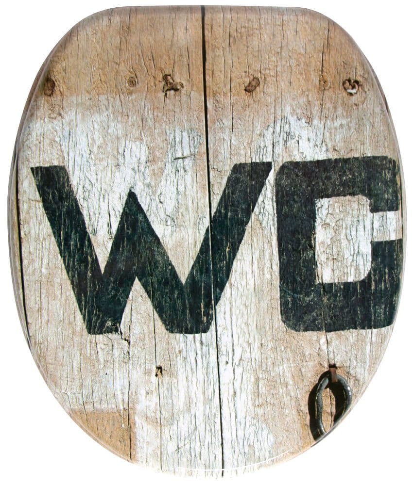 Sanilo WC-Sitz Old Style | Braun