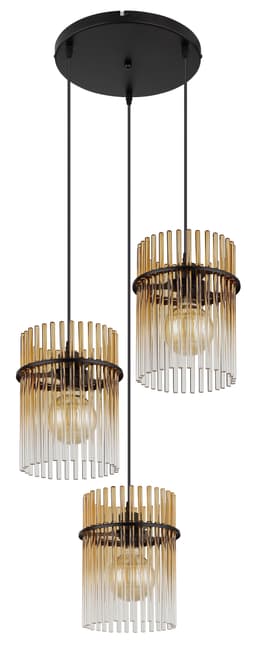 GLOBO LIGHTING Hängeleuchte GORLEY | Mehrfarbig