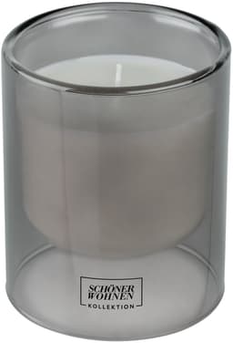 SCHÖNER WOHNEN-Kollektion Duftkerze »Cedar L« | Grau