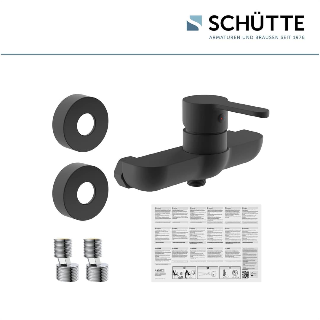 Schütte Duscharmatur DENVER | Schwarz