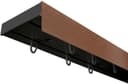 SN DECO GROUP Gardinenschiene Vorhangschiene SH | Schwarz