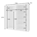 Home affaire Kleiderschrank Fresno | Weiß 5