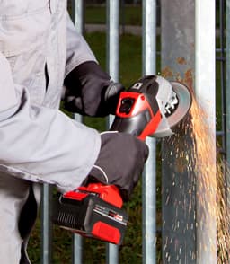 Einhell Akku-Winkelschleifer TC-AG 18/115 Li-Solo | Rot