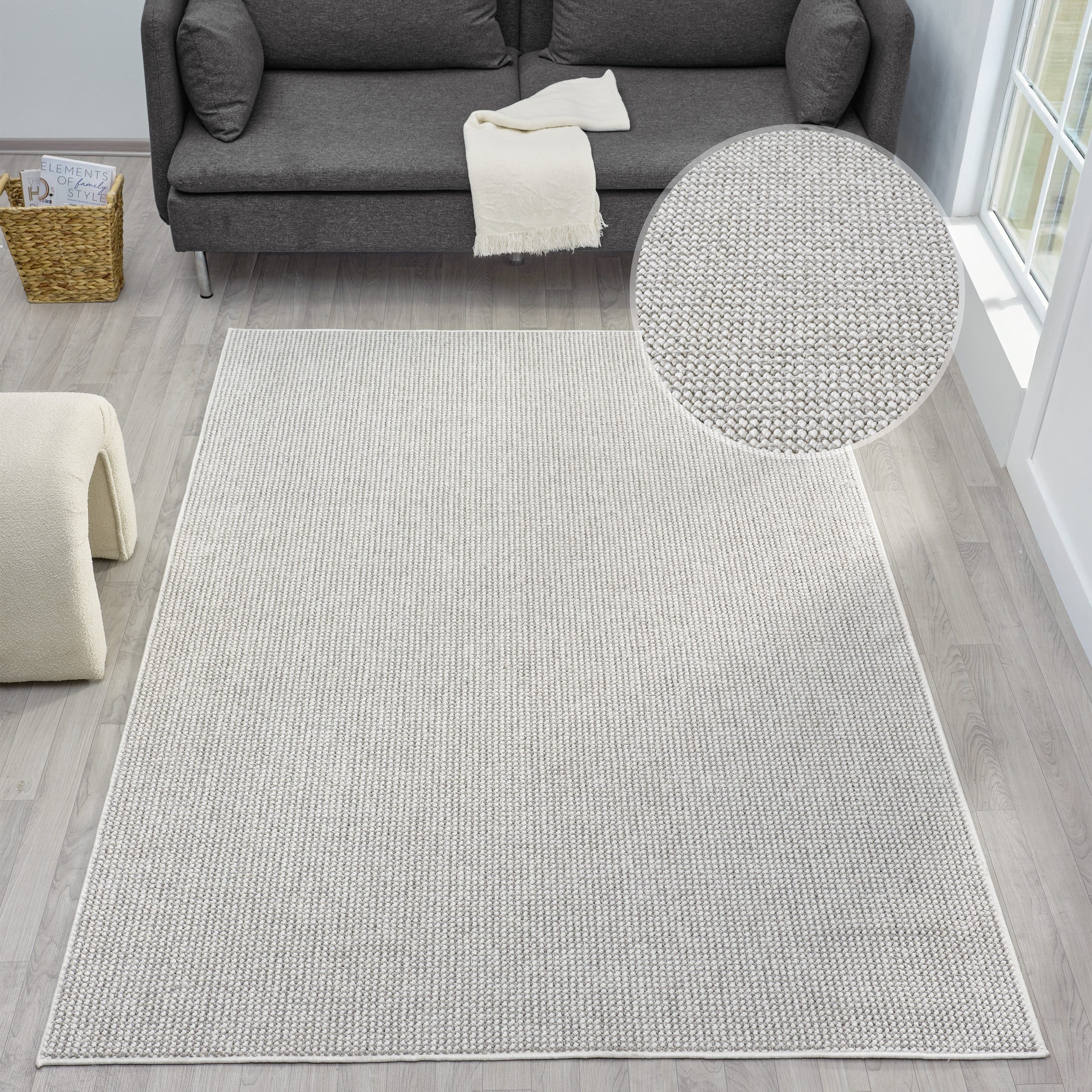 OTTO home Teppich Lilri | Grau