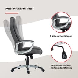 Duo Collection Chefsessel Dirk | Grau