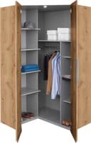 Wimex Eckkleiderschrank Level by fresh to go mit Spiegeltüren 3