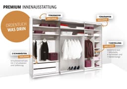 STAUD Sinfonie Plus Schwebetürenschrank | Beige