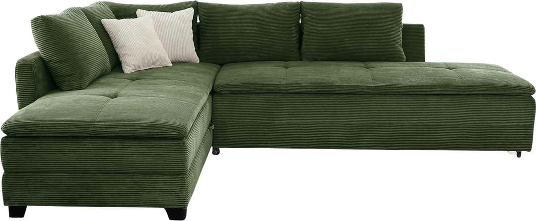 Jockenhöfer Gruppe Ecksofa Madrid | Grün