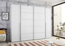 FORTE Kleiderschrank Narago | Weiß 2
