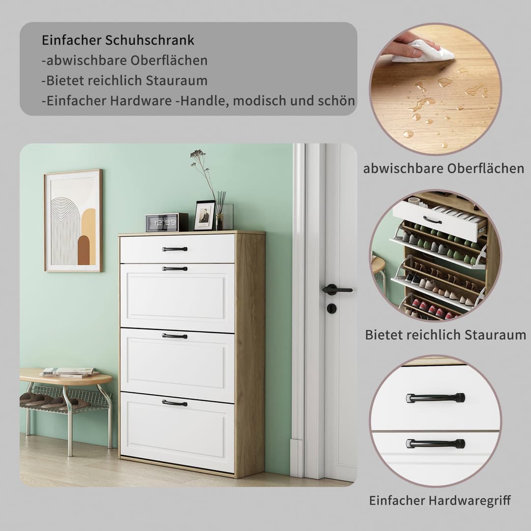 OTTO home Schuhschrank Aridas | Weiß