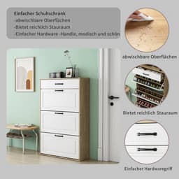 OTTO home Schuhschrank Aridas | Weiß