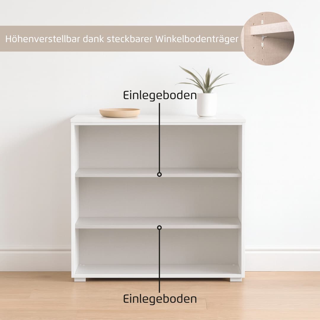 rauch Sideboard Türkommode Kommode Highboard ASTANA | Grau