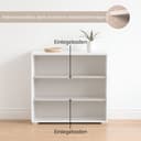 rauch Sideboard Türkommode Kommode Highboard ASTANA | Grau 5