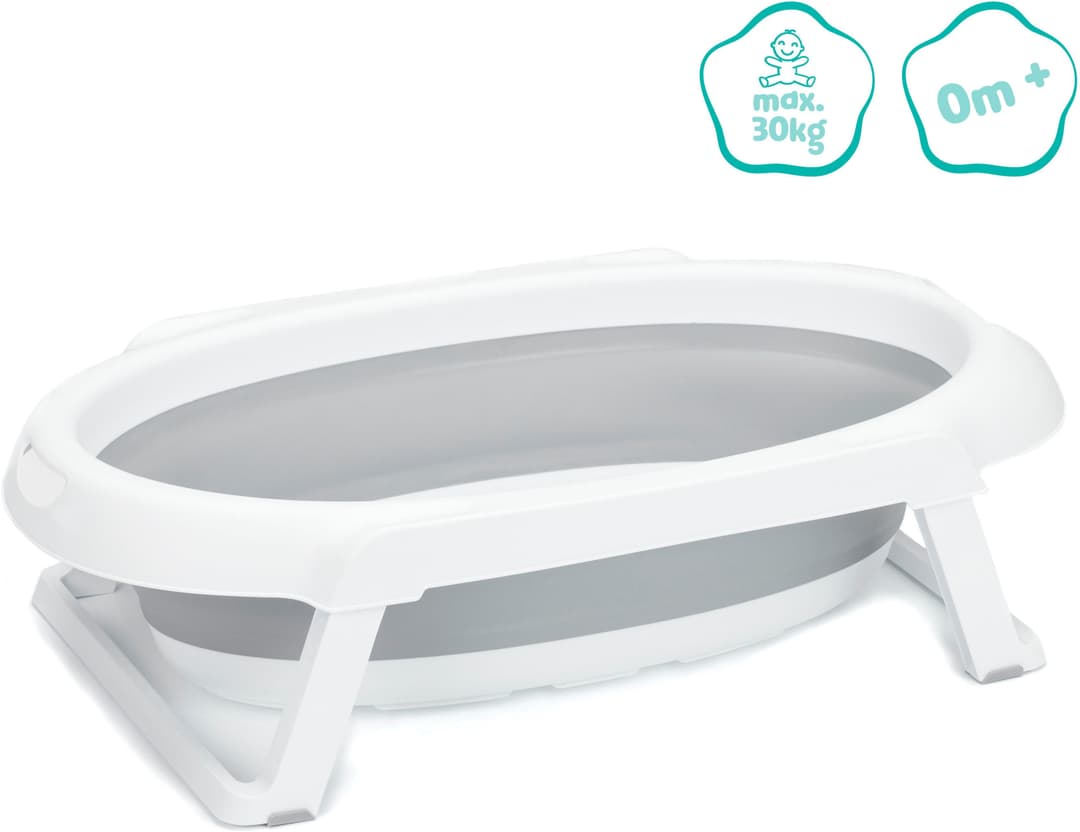 Fillikid Badewanne Faltbadewanne Stand | Grau