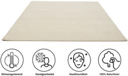 OTTO home Wollteppich Gabbo Natur | Beige